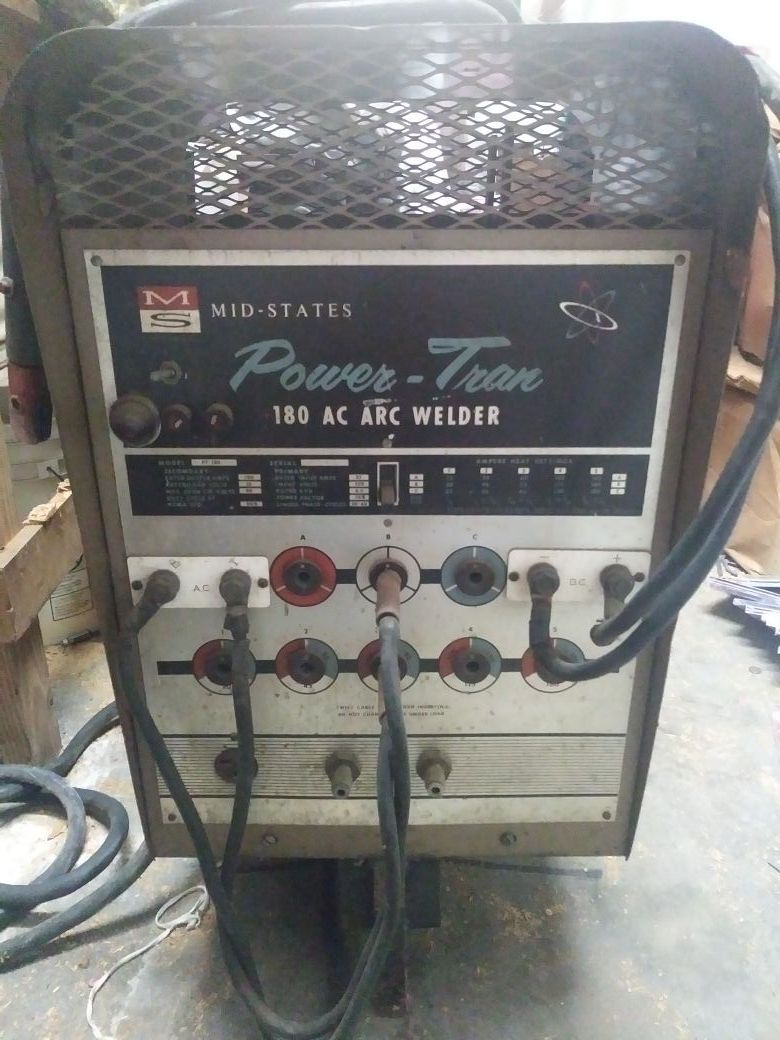 Mid-States Power-Tran 180 AC Arc Welder