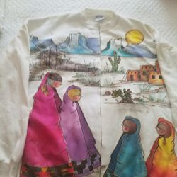 Cheerful Southwest Sweatshirt 