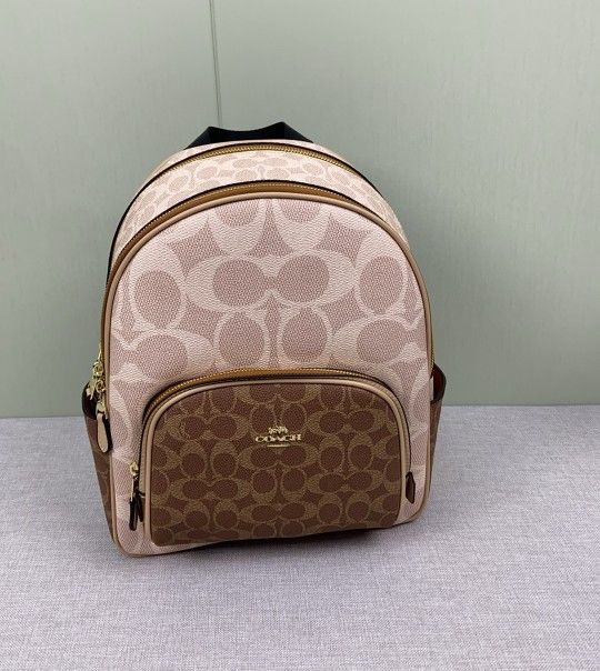 New Signature Block Court Backpack