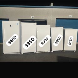 $150-$450 Upright Freezers With Free Delivery 🚚 