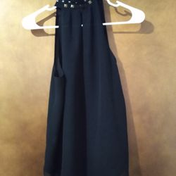 Kenneth Cole Brand Black Tank Top Blouse