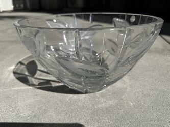 12” Crystal Bowl