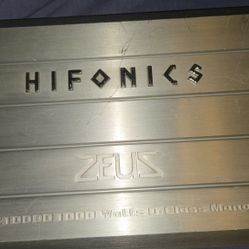 Hifonics Z1000, 1000 watt Amp