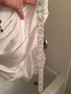 Wedding bling belt