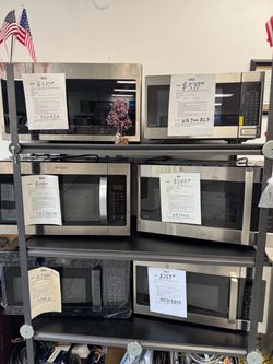 Open box microwaves $199-$849