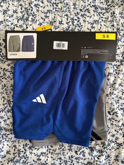 Boys Adidas active shorts 2 pack