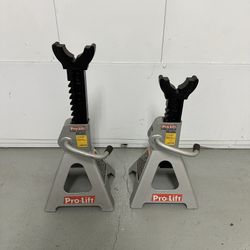 Set of 2 - 3 Ton Jack Stands - Heavy Duty - 11.5”-17”