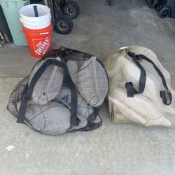 Snow decoys