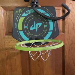 Dude Perfect Door Basketball Hoop W/mini Ball