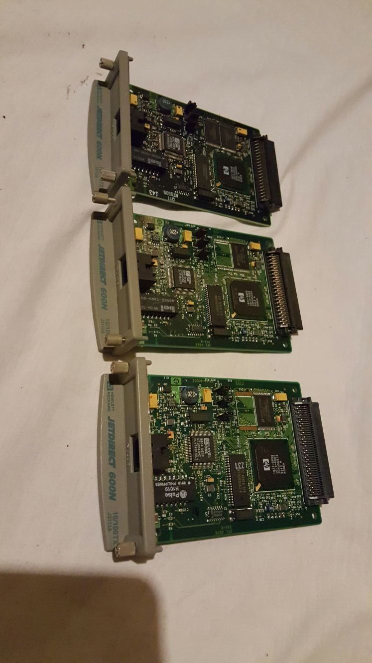 Jetdirect 600n j3113a. Turn your HP local printer into a network printer.