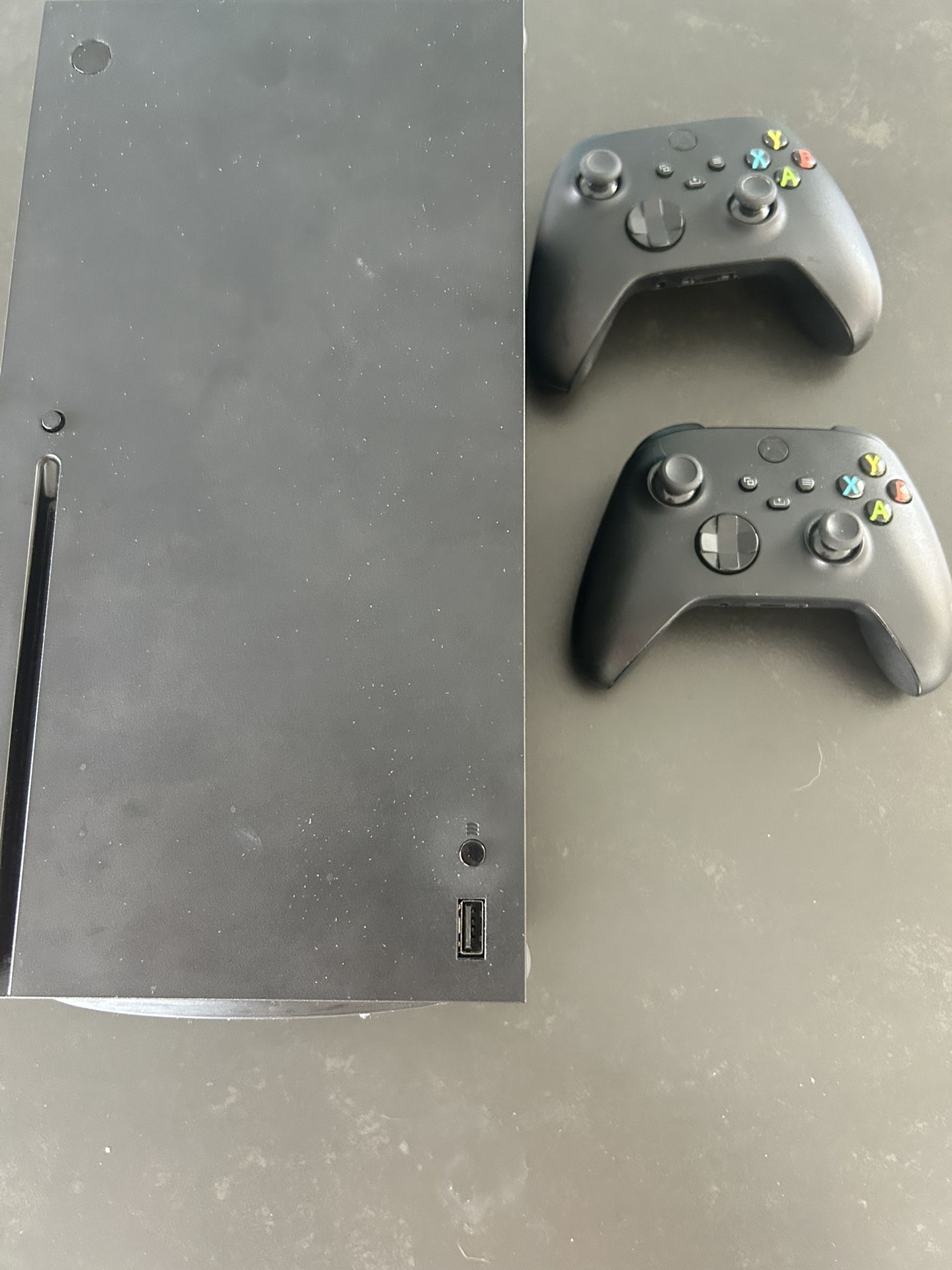 Series X with extra controller and UFC five in NHL 24