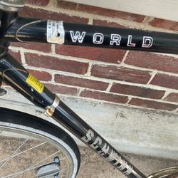 A Great Bike, World Schwinn, Works Well .  Needs Some Cleaning (NO SHIPPING)