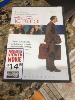 The Terminal (DVD, 2004, Widescreen) Tom Hanks, Catherine Zeta-Jones
