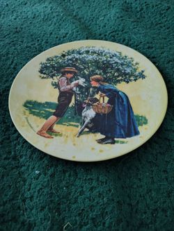 Vintage 1980 Easter" collector plate