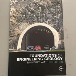 Foundations Of Engineering Geology 