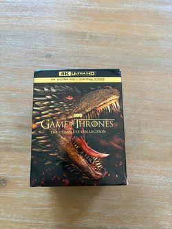Game of Thrones Complete Collection 4K Ultra HD (Opened, Great condition) GIVE ME AN OFFER