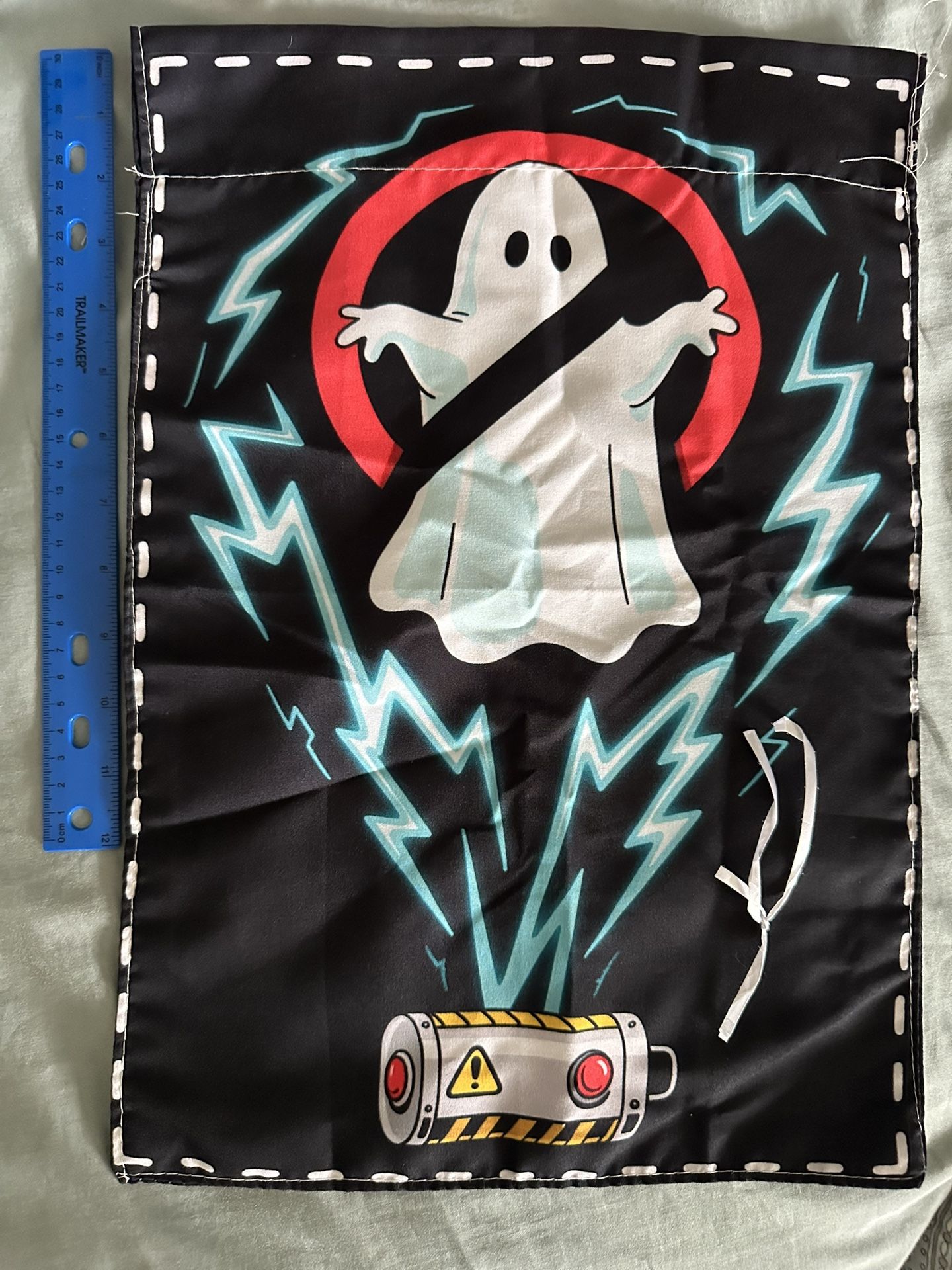 Ghostbusters/ghost Garden Flag