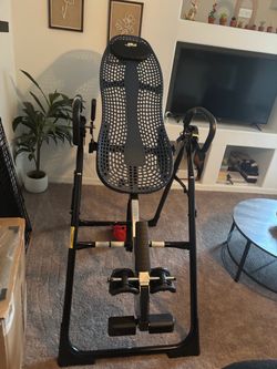 Inversion Table with Mesh Back Support