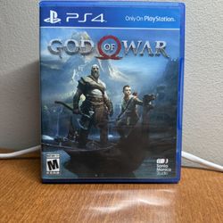 PS4 God Of War 2018 