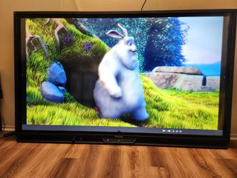 Promethean ActivPanel Titanium AP7-B86 86” commercial 4K UHD interactive touchscreen / smart board.