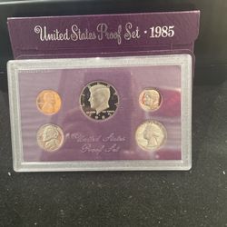 1985 S Gem Proof US Mint Set In OGP