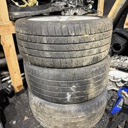 Audi A4 Tires & Rims (3 Tires)