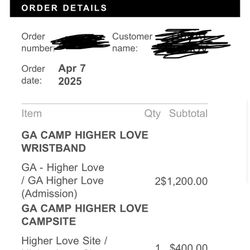 Electric Forest Higher Love