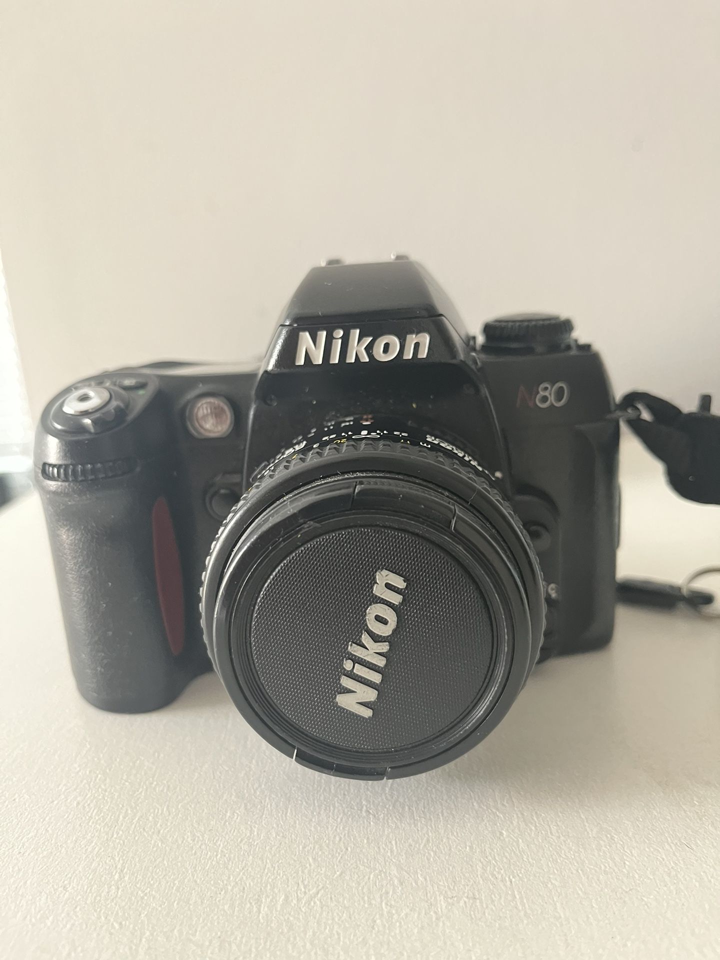 Nikon N80 35mm SLR Film Camera With 50mm F/1.8 Lens