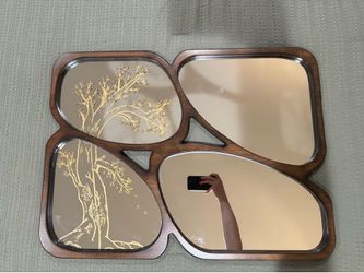 Hand painted cherry blossom Mirror