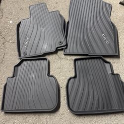 2022-25 Honda Civic All Weather Floor Mats And Cargo Liner ( Brand New )