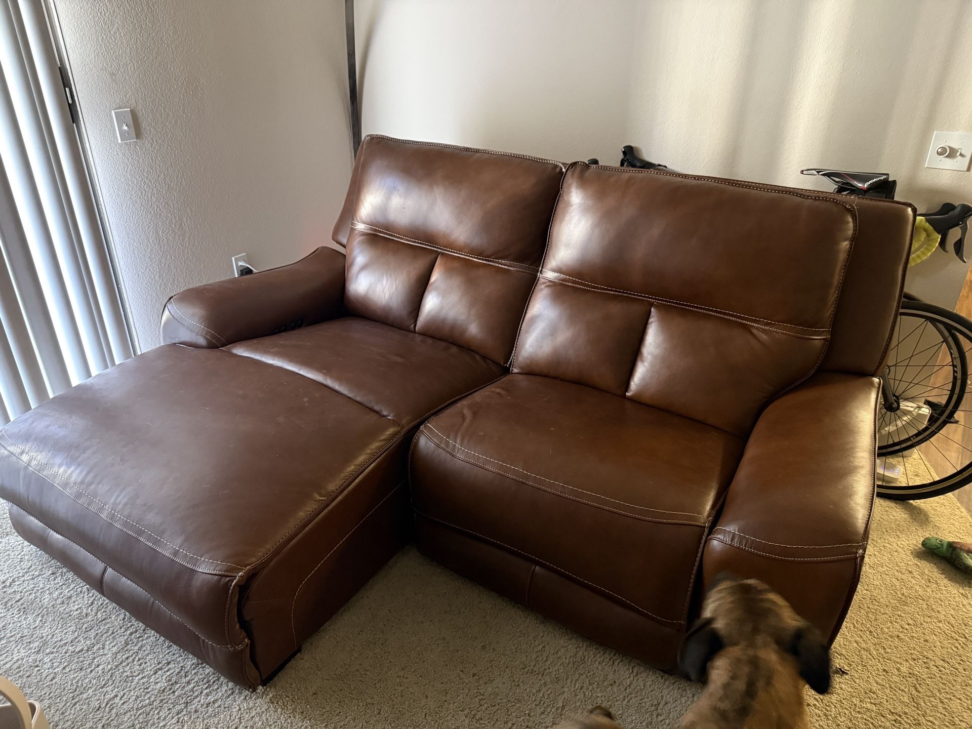Lounge Leather Sofa