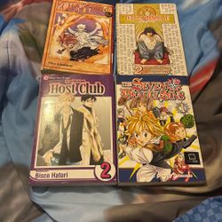 Manga Fairytale Vol 62 , Death note Vol 2 , Host Club Vol 2 Etc 