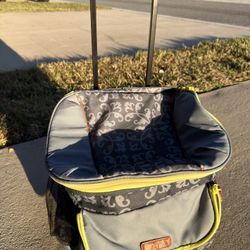Selling an insulated bag with wheels, 15x15x16.