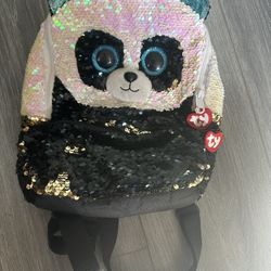Small TY Panda backpack 