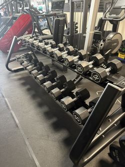 Title: 💪 Dumbbell Pairs (1.60 per Pound) Full Dumbbell Set (1.50 per pound) + Storage Rack – Commercial Grade – Fitness Squadron 💪