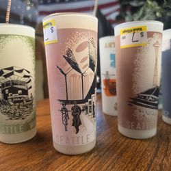 1962 Seattle Fair collector glasses $7 ea.