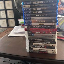 PS3 And PS4 Games 