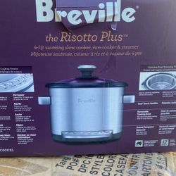 Breville Risotto Plus - 4qt Slow Cooker 