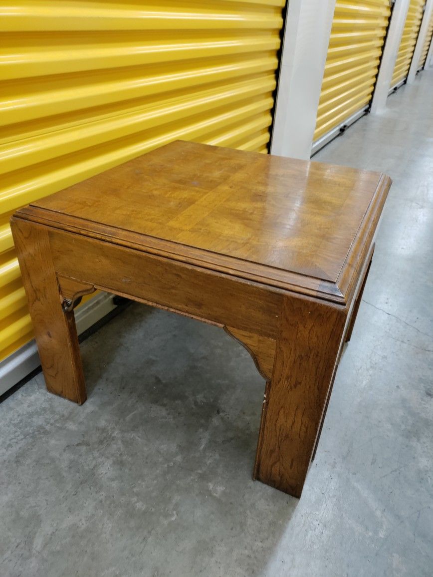Solid Wood End Table