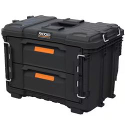 RIDGID 2.0 Pro Gear System 22 in. XL 2 Drawers Modular Tool Box Storage @rid-978
