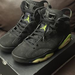 Jordan 6 Electric Green 10.5 