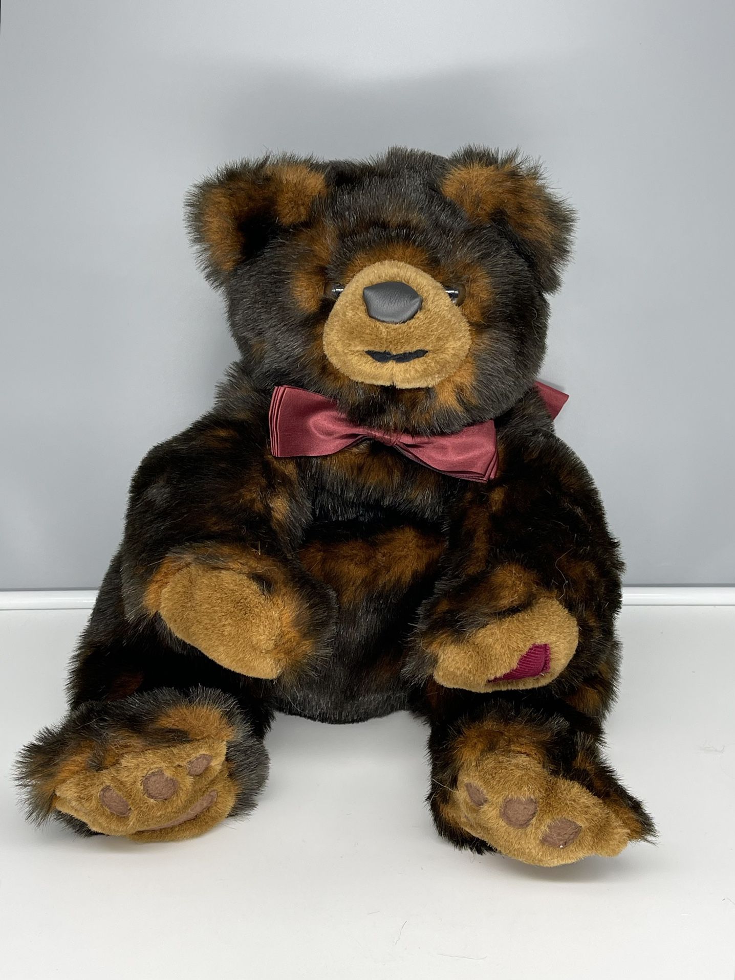 Vintage JLI Realistic Bear Plush Stuffed Animals 1994