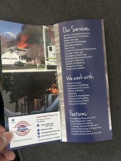 Restoration and restriction emergency services