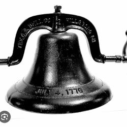 New Cast Iron Freedom Bell 