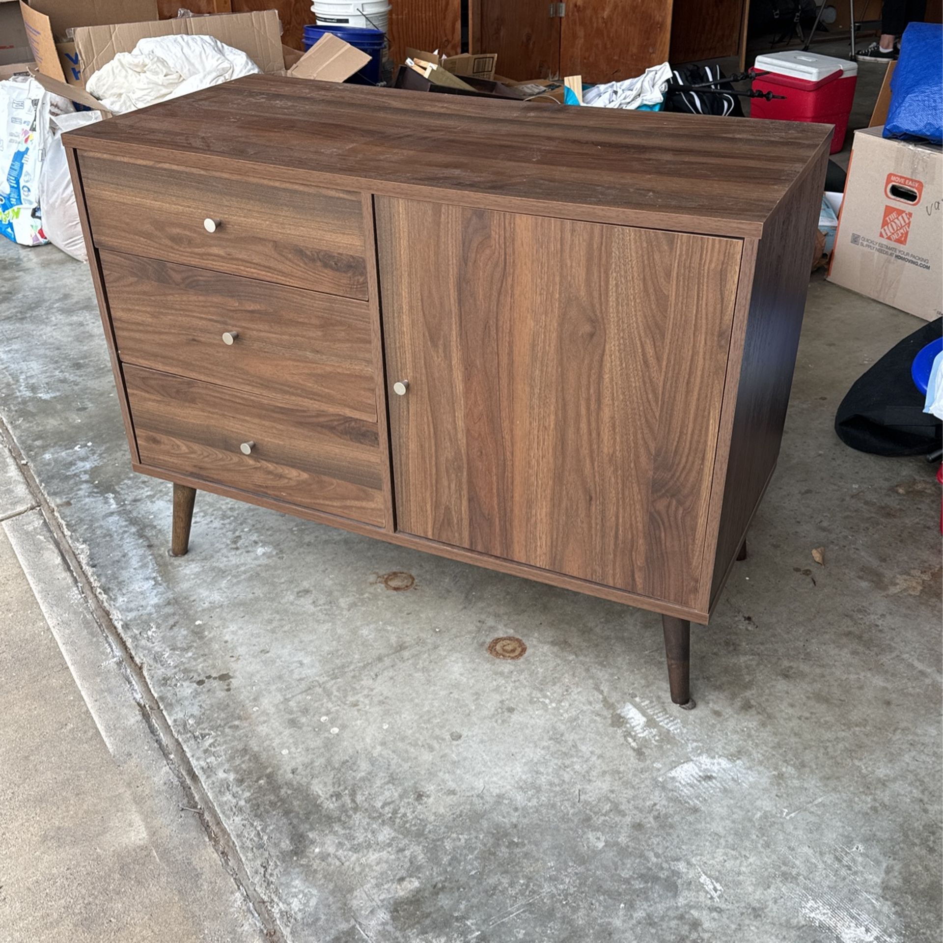Cabinet with Shelf & 3 Drawers