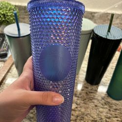 Disneyland Starbucks Cup Studded Purple