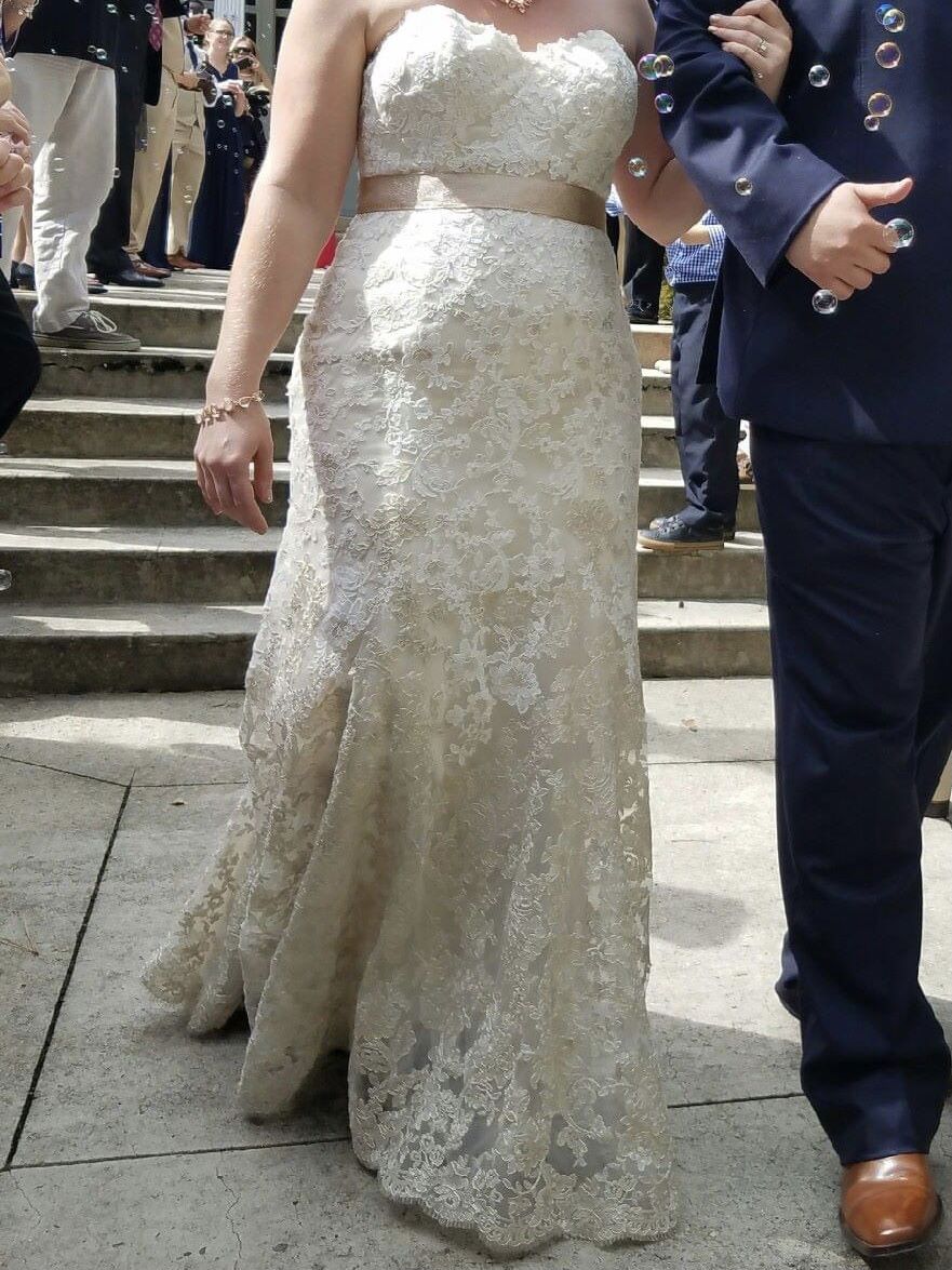 Maggie Sottero "Britannia" Ombré Wedding Dress