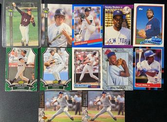 Classic Baseball Trading Cards Ft. Derek Jeter Rookie Card!
