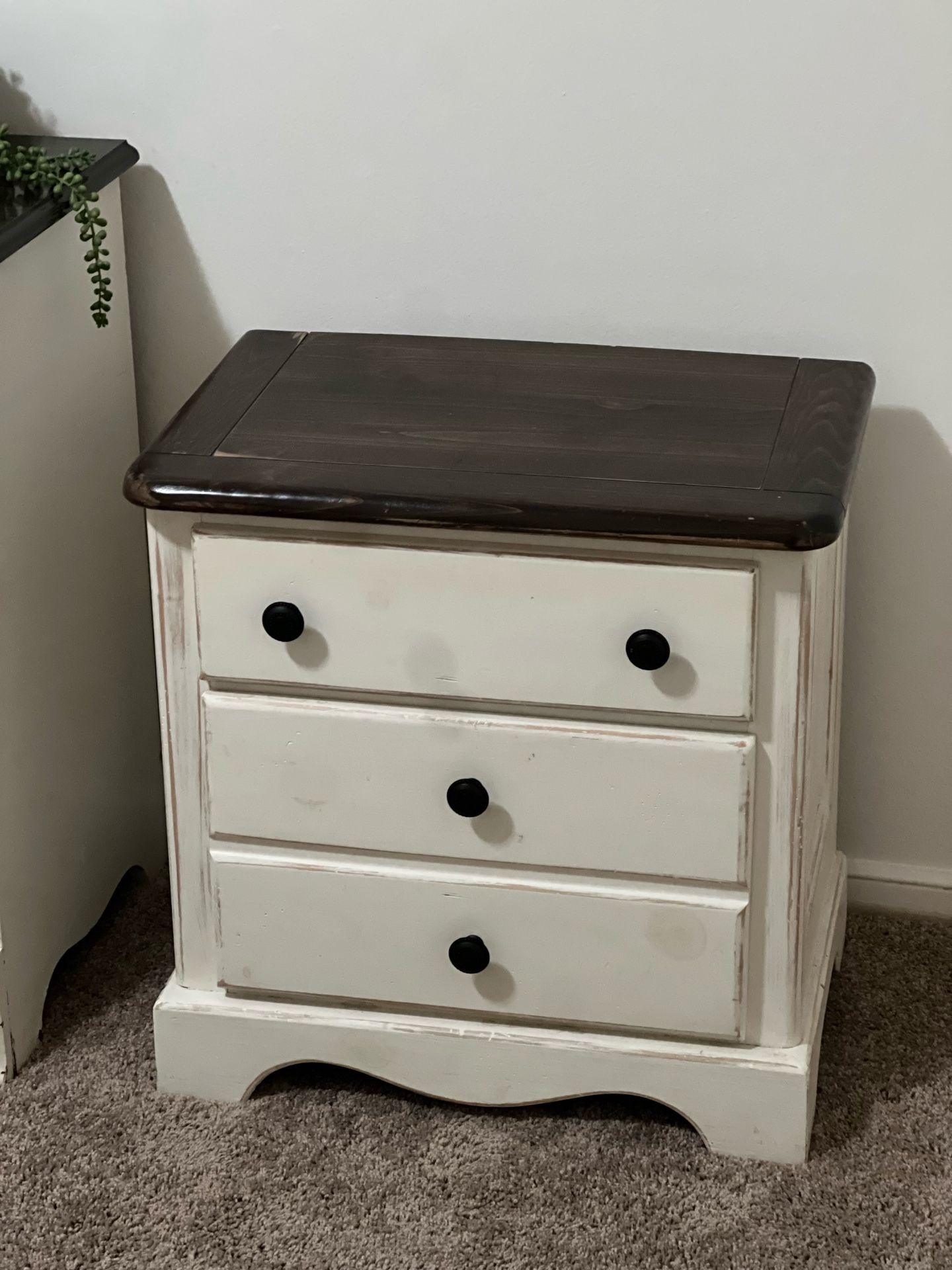 Solid Wood Dresser And 2 Night Stands