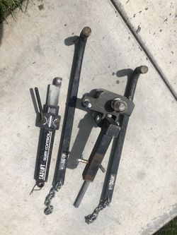 Sway control bars set